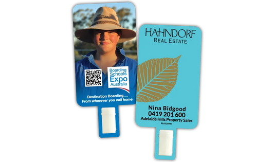 A Pair of Clip Fridge Magnets at 55mm x 90mm in size