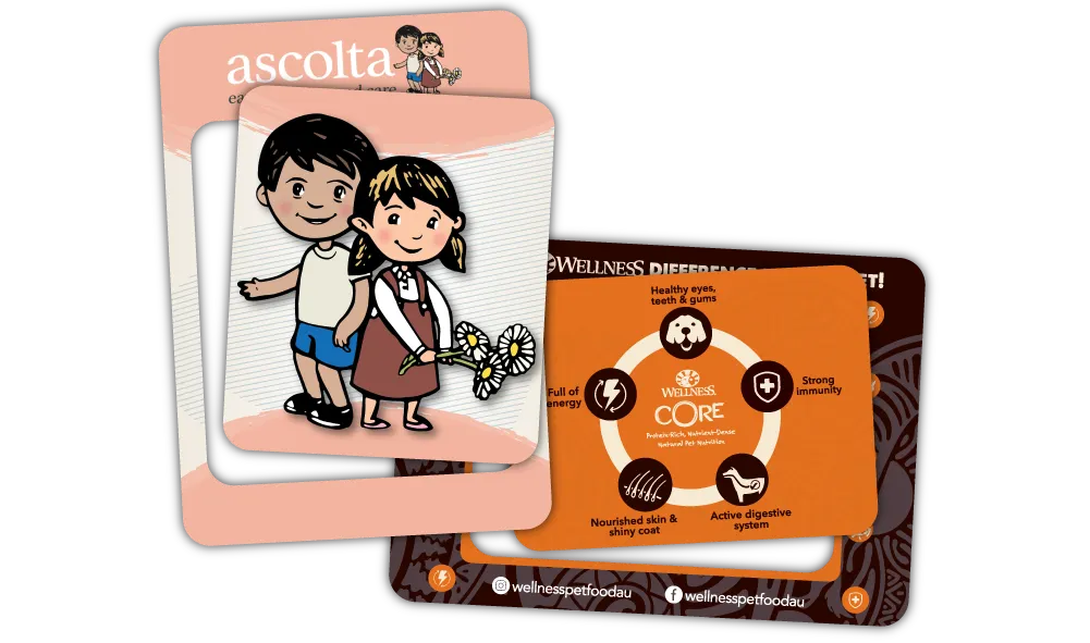 A Pair of A6 Size Photo Frame Fridge Magnets in Landscape and Portrait Orientation