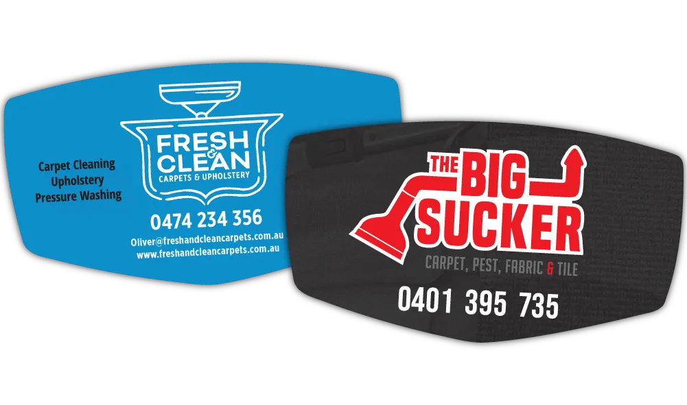A Pair of Promotional Roadhouse Shaped Fridge Magnets at 90mm x 50mm in size